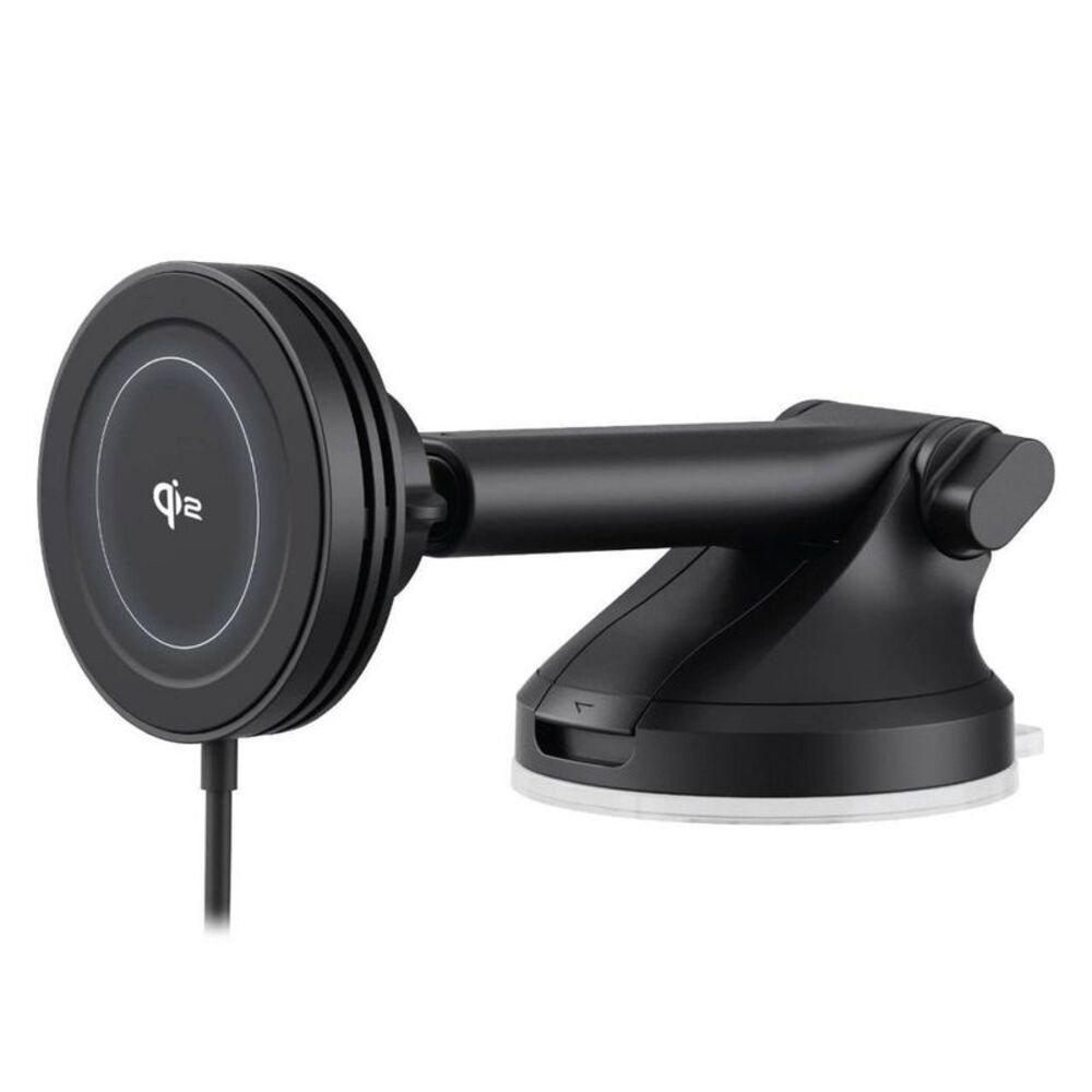iOttie -  Velox Mini Qi2 Wireless Dash & Windshield C Black